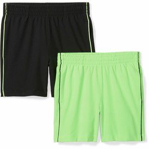 Spotted Zebra Boys' Toddler & Kids 2-Pack Active Woven Shorts‎